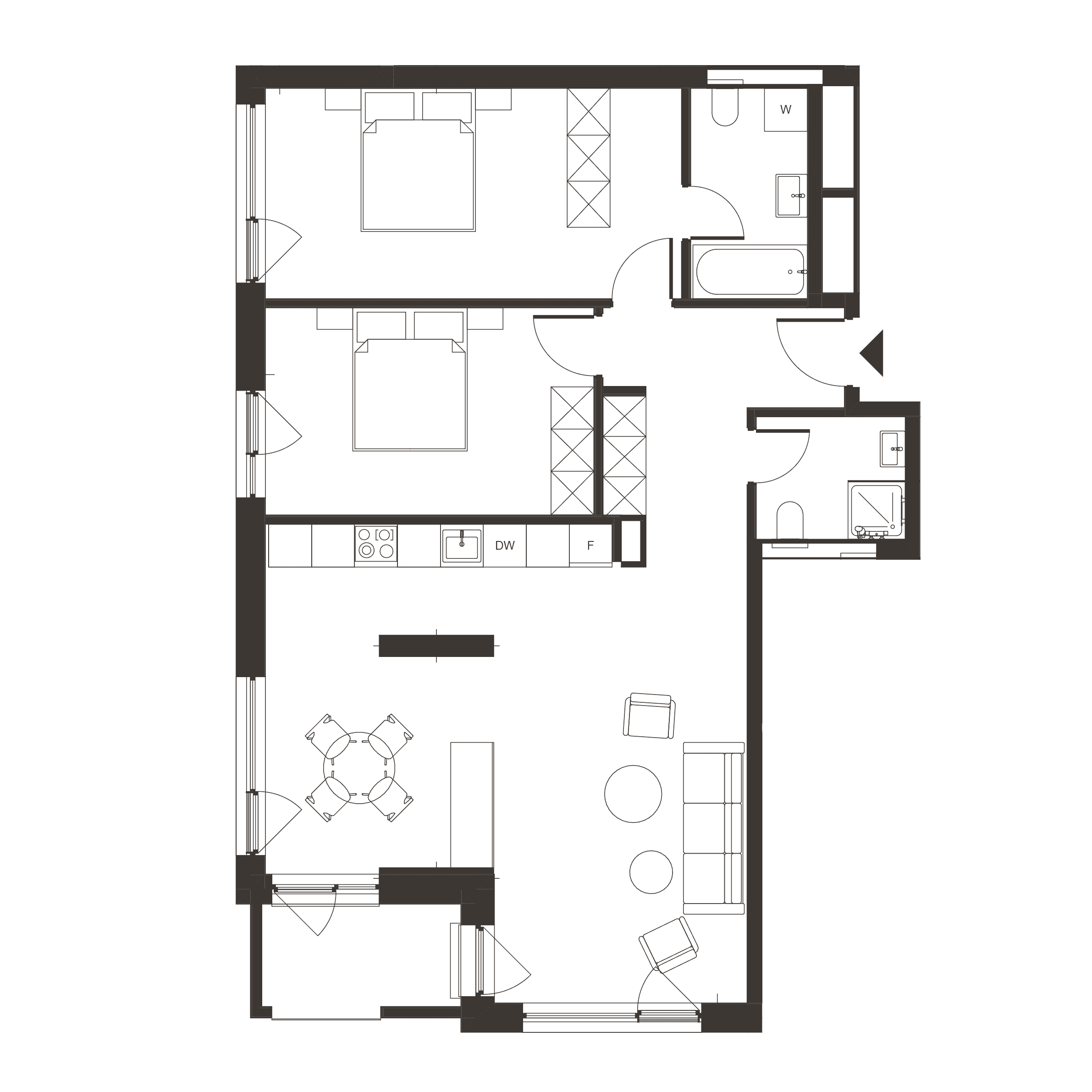 Plan apartament A.10