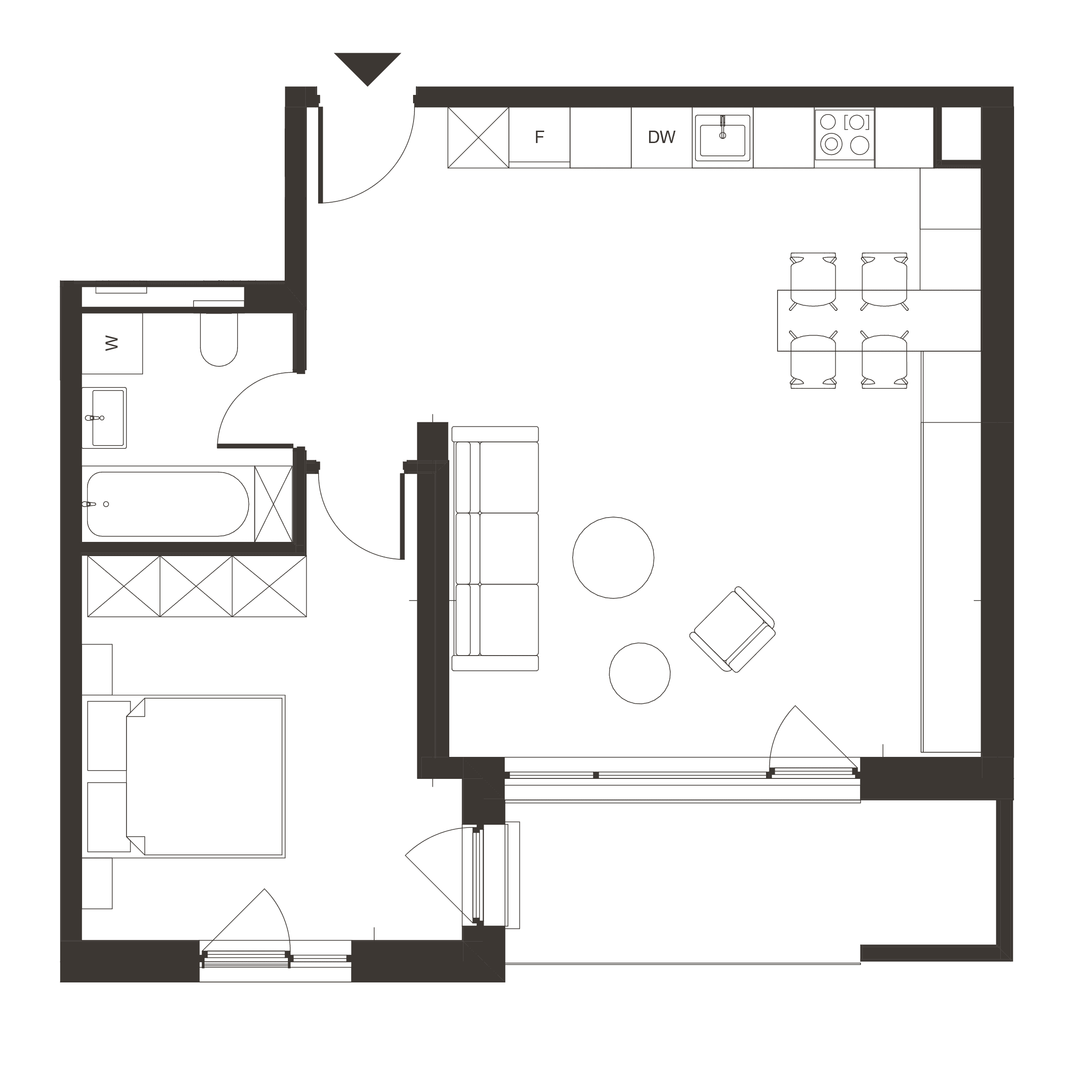 Plan apartament A.11