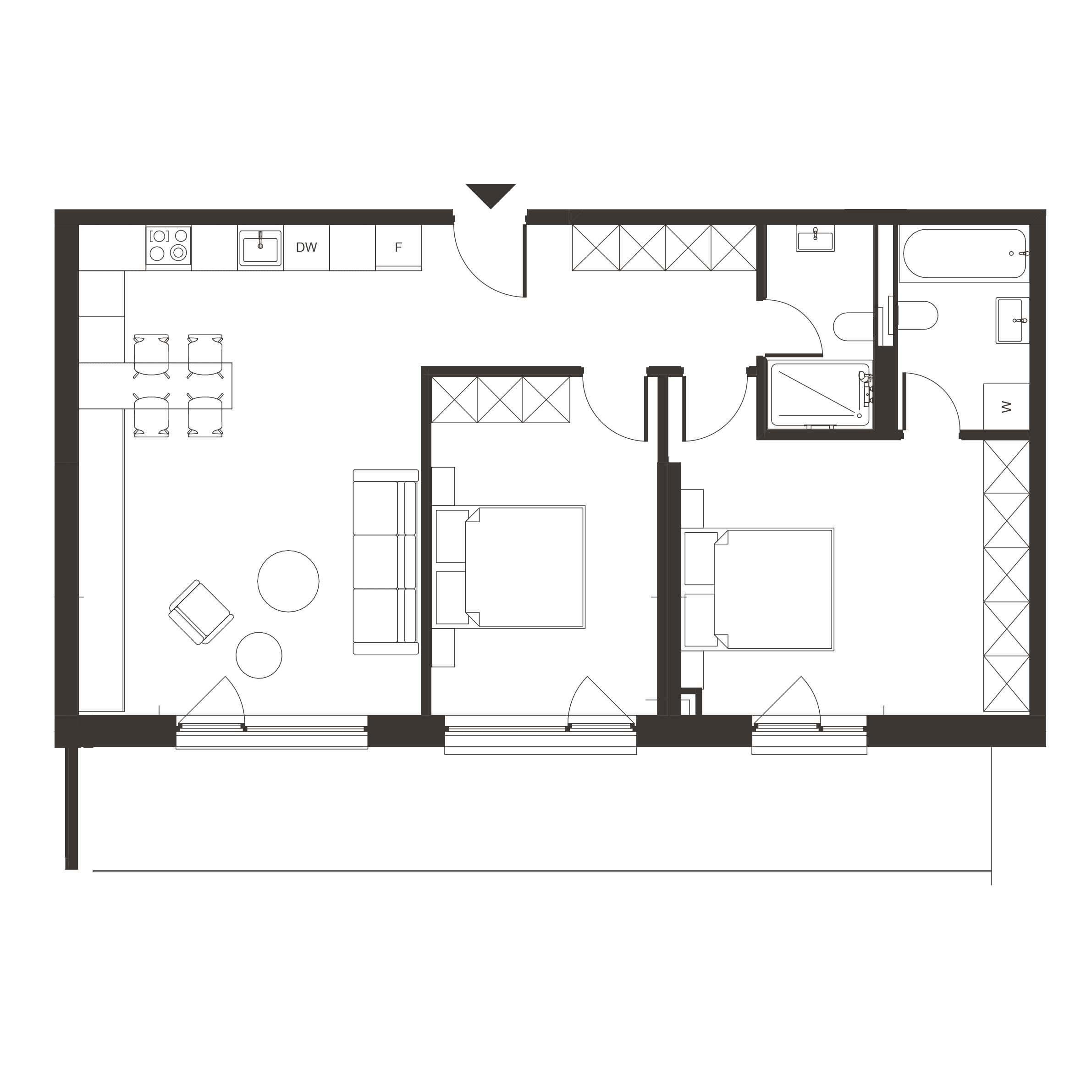 Plan apartament A.12