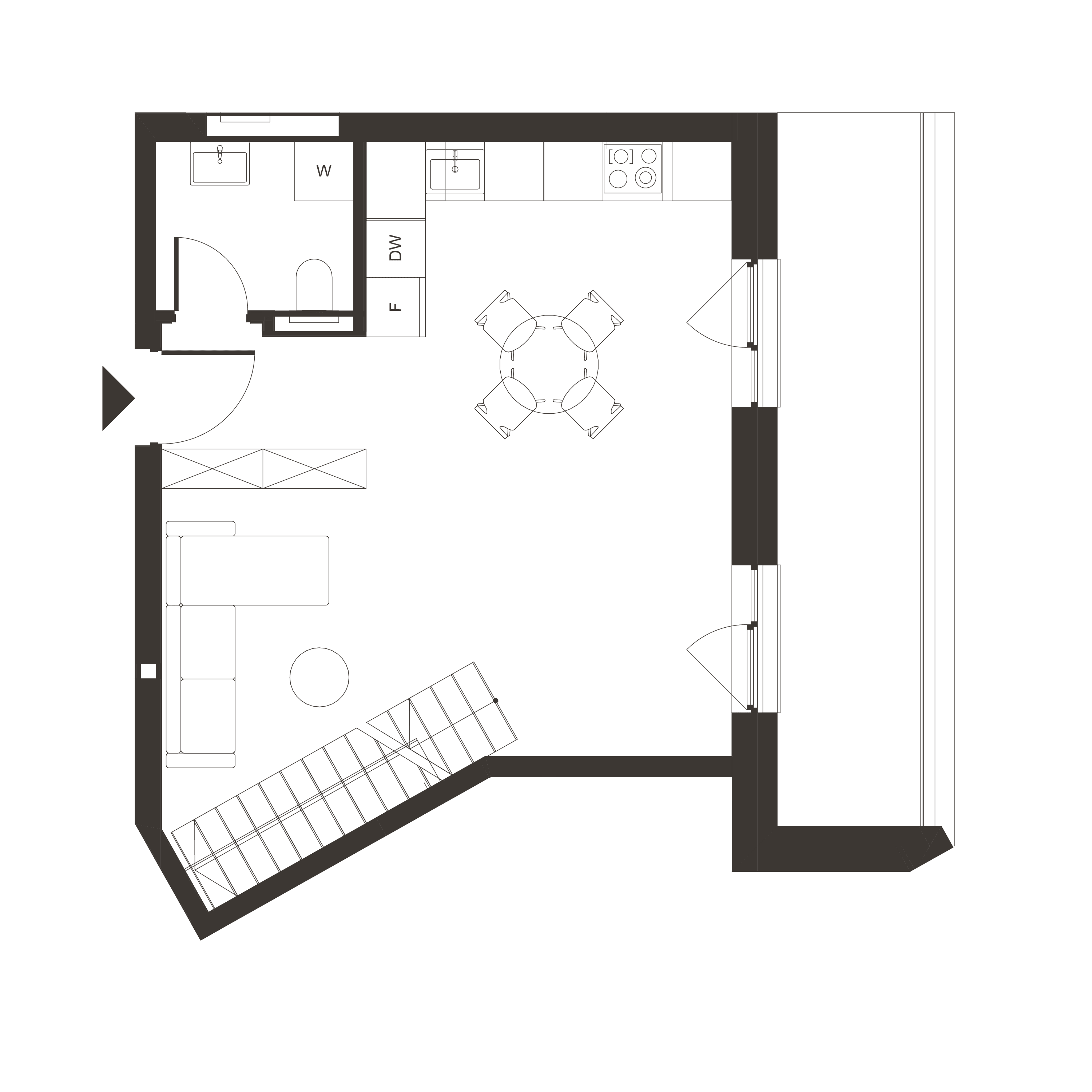 Plan apartament A.68