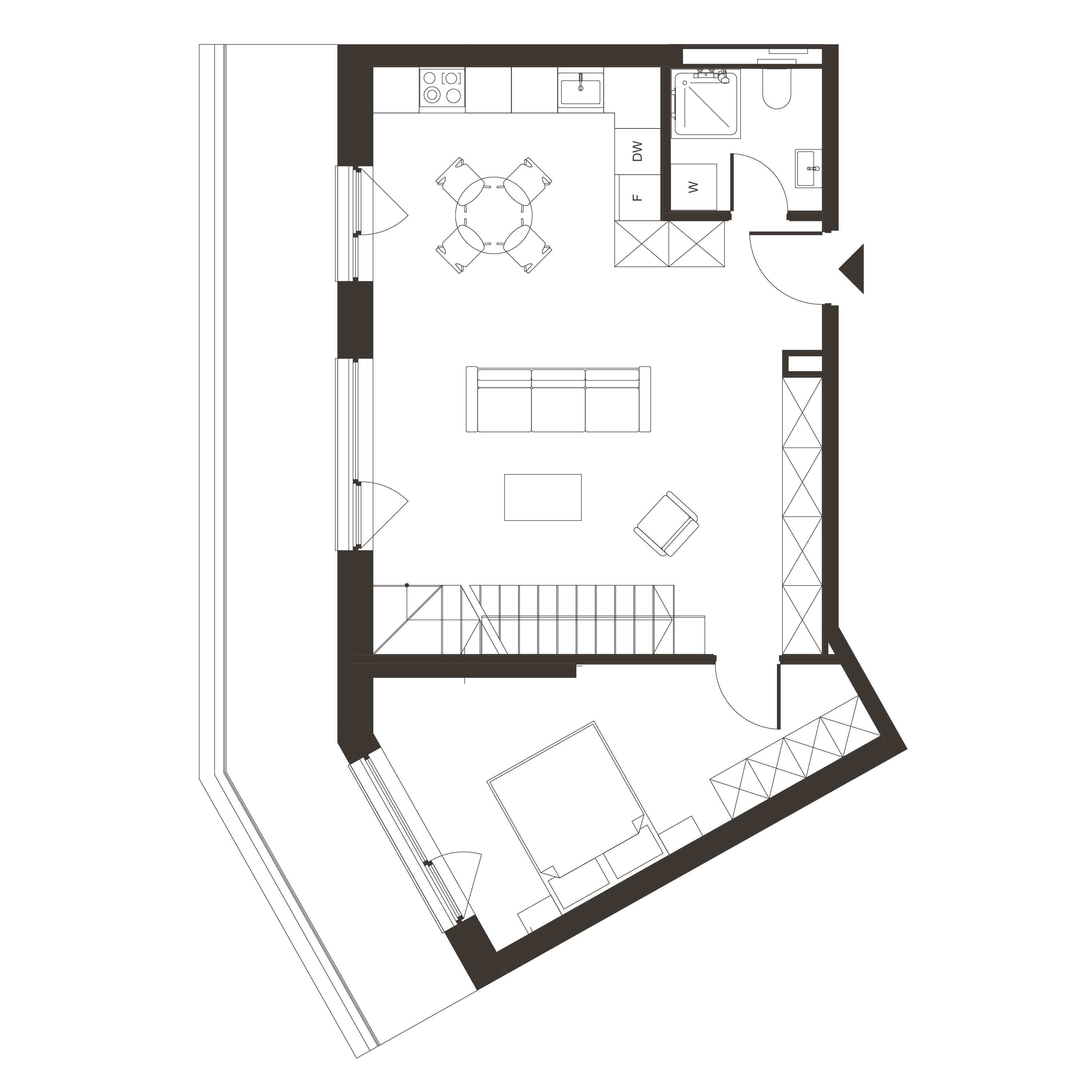 Plan apartament A.73
